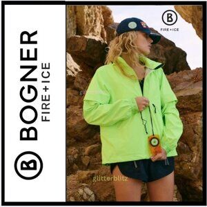 BOGNER FIRE + ICE Pam-T Waterproof Jacket in Neon Vibrant Green